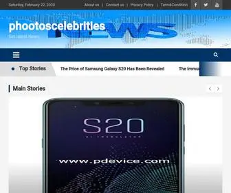 Phootoscelebrities.com(Lady gaga) Screenshot