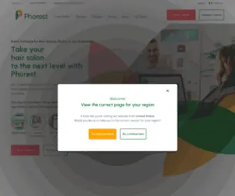 Phorest.com(Salon Software) Screenshot