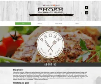 Phoshfood.com(Meal Prep) Screenshot