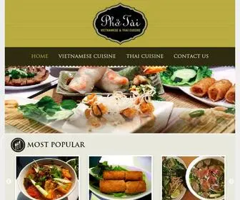 Photaimi.com(Pho Tai Restaurant) Screenshot
