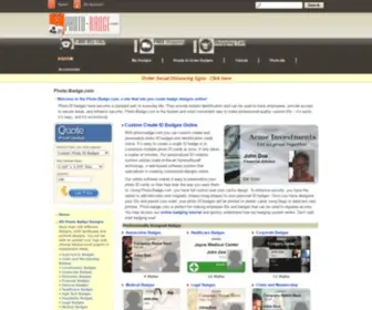 Photo-Badge.com(Photo ID Badges) Screenshot