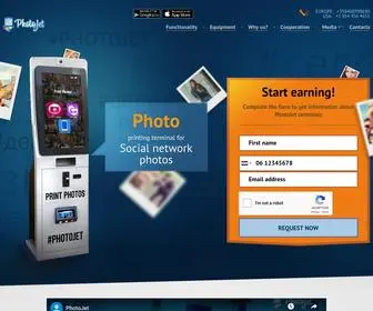 Photo-Jet.net(Photojet print photo from social networks) Screenshot