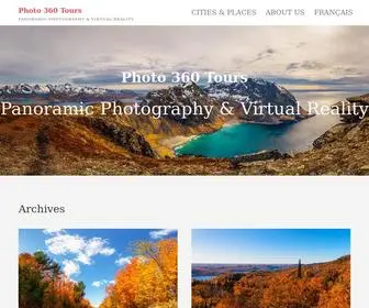 Photo360Tours.com(Virtual 360 Reality tours and panoramic photography at photo360tours) Screenshot