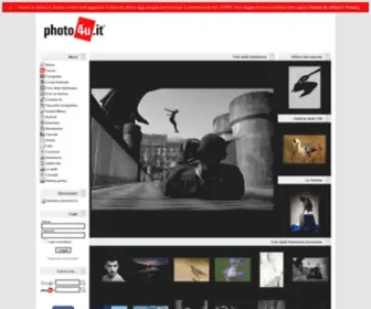 Photo4U.it(Il portale italiano della fotografia) Screenshot