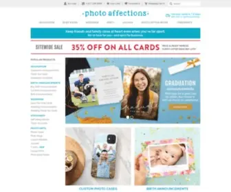 Photoaffections.com(Birth Announcements) Screenshot