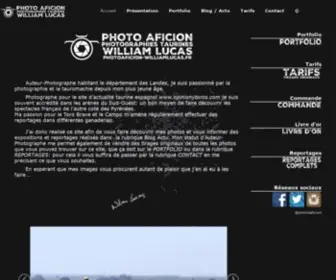 Photoaficion-Williamlucas.fr(William LUCAS) Screenshot