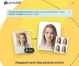 Photoaid.com(Get Passport and Visa Photos Online in 3 Minutes) Screenshot