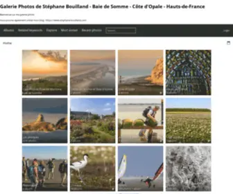 Photobaiedesomme.com(Galerie Photos de Stéphane Bouilland) Screenshot