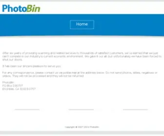 Photobin.com(PhotoBin Official Site) Screenshot