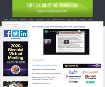 Photobiology.org(American Society for Photobiology) Screenshot