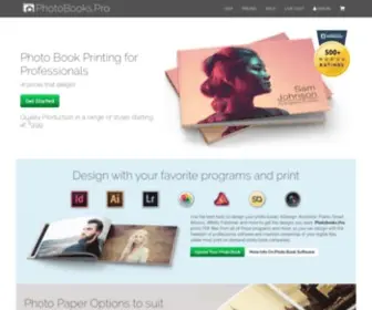 Photobooks.pro(Professional Photo Book Printing) Screenshot