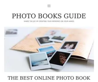 Photobooksguide.com(PHOTO BOOKS GUIDE) Screenshot
