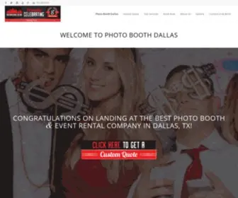 Photoboothdallas.org(Dallas Photo Booth Rental) Screenshot