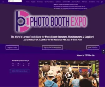 Photoboothexpo.com(Photo Booth Expo) Screenshot