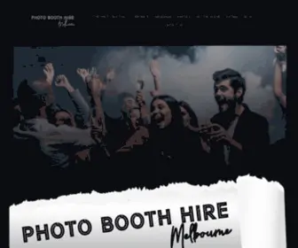 Photoboothhiremelbourne.com.au(Photo booth hire Melbourne) Screenshot