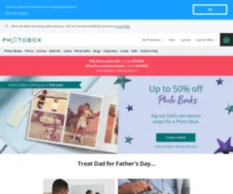 Photobox.ie(Online Photo Printing & Personalised Photo Gifts) Screenshot