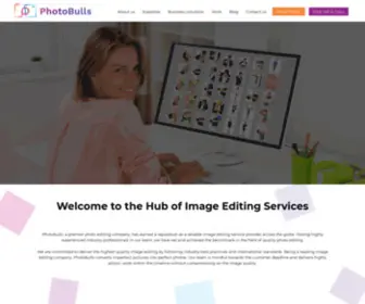 Photobulls.com(Professional Photo Editing Services Company) Screenshot