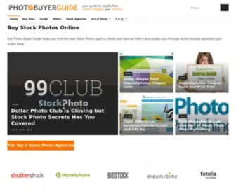 Photobuyerguide.com(Buy Stock Photos Online) Screenshot