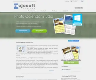 Photocalendarstudio.com(Make calendar with Photo Calendar Studio software) Screenshot