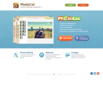 Photocat.com(Photo editor) Screenshot