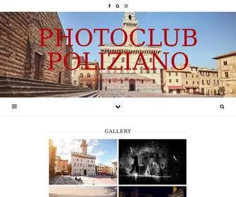 Photoclubpoliziano.it(Associazione Fotografica Montepulciano) Screenshot