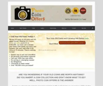 Photocoinoffers.com(Sell Your Old Coins For Cash) Screenshot