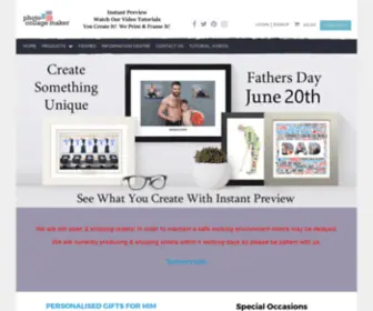 Photocollagemaker.co.uk(Photo collage maker) Screenshot