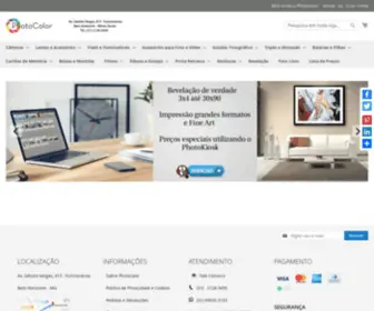 Photocolor.com.br(Produtos Fotográficos) Screenshot