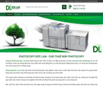 Photocopyduclan.com.vn(Photocopy Đức Lan) Screenshot