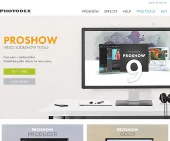 Photodex.com(Create photo and video slideshows with ProShow) Screenshot