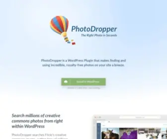Photodropper.com(Find the Right Photo in Seconds) Screenshot