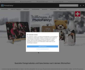 Photofancy.ch(Fotogeschenke & personalisierte Geschenkideen) Screenshot