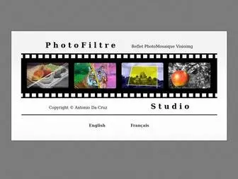 Photofiltre-Studio.com(PhotoFiltre Studio) Screenshot
