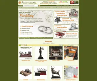 Photoframesplus.com(Wedding Favors and Gifts) Screenshot