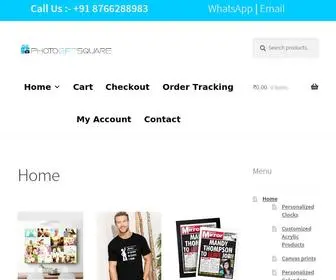Photogiftsquare.com(PhotoGiftSquare) Screenshot