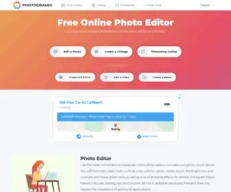 Photogramio.com(Free online photo editor) Screenshot