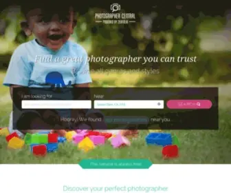 Photographercentral.com(We'll capture it) Screenshot