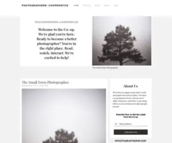Photographerscooperative.com(Photography Education) Screenshot