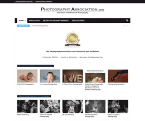 Photographyassociation.com(Photography Association at PhotographyAssociation.com) Screenshot