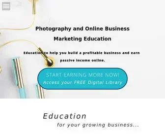 Photographybusinessmarketing.com(Photography Business Marketing) Screenshot