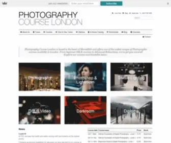 Photographycourselondon.com(Photography Course London) Screenshot