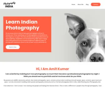 Photographyindia.com(Online Photography Classes and Camera Shop) Screenshot