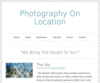 Photographyonlocation.com(Graphy Of People) Screenshot