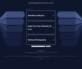 Photographyretouch.com(Photo retouching services) Screenshot