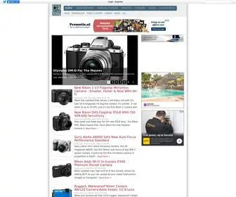 Photographyreview.com(Camera reviews) Screenshot