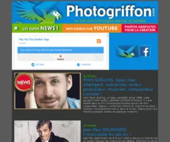 Photogriffon.com(LES PLUS BELLES PHOTOS DU MONDE) Screenshot