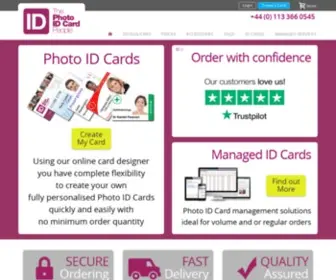 Photoidcardpeople.com(Plastic ID Cards) Screenshot