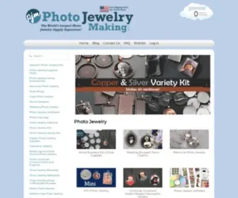 Photojewelrymaking.com(Photo Jewelry Supplies Photo Jewelry Making) Screenshot