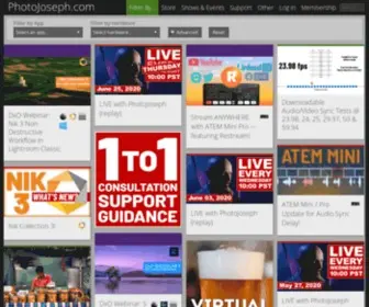 Photojoseph.com(Your resource for photography) Screenshot