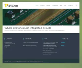 Photolitics.com(Where photons meet integrated circuits) Screenshot